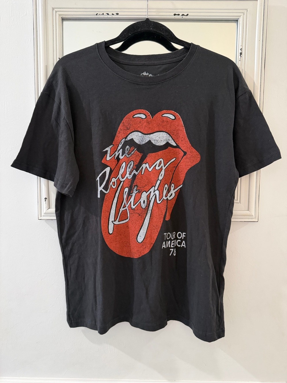 The Rolling Stones Black Graphic Tee